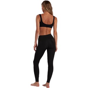 2021 Billabong Womens Skinny Sea Legs Wetsuit Trousers W41G60 - Black